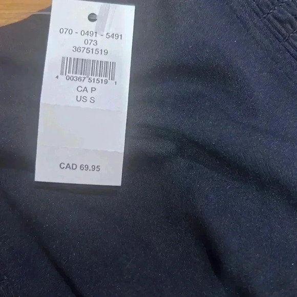 Aerie Offline Real Me Leggings Black Smocked Sides Size Small NWT - Picture 5 of 5